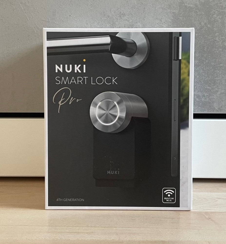 Nuki Smart Lock Pro 4. Gen - Smartes Türschloss mit WLAN und Akkupack